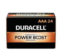 Duracell CopperTop - Pilas alcalinas con tecnología Duralock para conservar la energía, AAA, 24/Bx