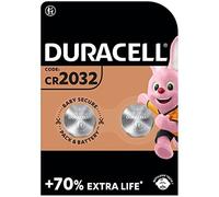 Duracell DU22B2 Batería Botón Litio 3V CR2032 Blíster 2 Piezas No Recargable