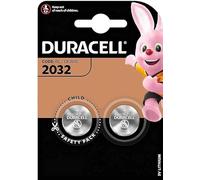 Duracell - Lote de 2 Pilas de botón (Litio, 2032 CR2032 DL2032)
