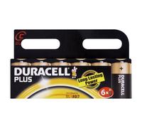 Duracell LR14/MN1400 - Pack de 6 pilas alcalinas C LR14