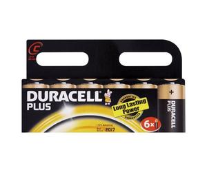 Duracell LR14/MN1400 - Pack de 6 pilas alcalinas C LR14