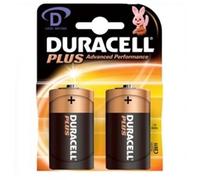 Duracell LR20 X2 Plus - Lote de 2 pilas alcalinas LR20 D 1,5 V)