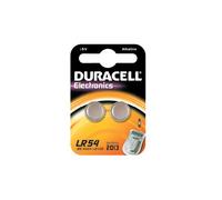 Duracell pilas alcalinas especiales LR54 de 1,5 V (paquete de 2) (189/LR1130) - Larga duración - Termómetros, calculadoras, relojes, dispositivos médicos - 5 años de vida útil - Prevención de fugas