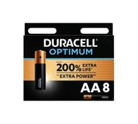 Duracell - optimum 200 pila alcalina aa lr6 blister*8