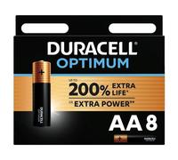 DURACELL - OPTIMUM 200 PILA ALCALINA AA LR6 BLISTER*8