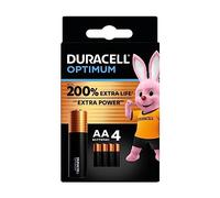 Duracell Optimum Pilas AA (Pack de 4)
