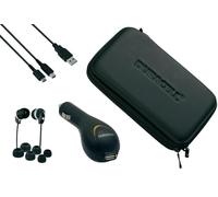Duracell Paquete Funda Auriculares USB Coche Cargador para Nintendo New 3DS/XL