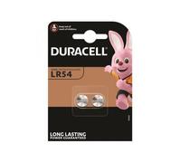 Duracell - pila boton alcalina lr54 lr1130 ag10 1,5v blister*2