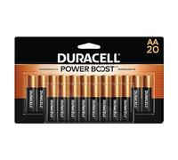 DURACELL Pilas alcalinas Coppertop con tecnología Duralock Power Preserve AA 20/PK (Durmn1500b20z)