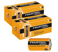 Duracell Pilas alcalinas D Profesionales industriales de 1,5 V/LR20.