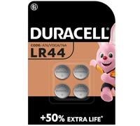 Duracell Specialty LR44 - Pilas alcalinas para Monedas, Paquete de 4