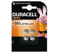 Duracell Specialty LR44 - Pilas alcalinas para Monedas, Paquete de 4
