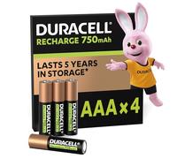 Duracell AAA (4pcs) Batería recargable Níquel-metal hidruro (NiMH)