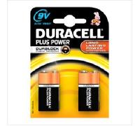 Duracell Plus 9V Pack 2