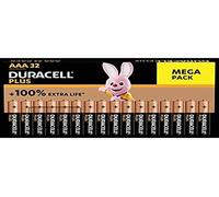 Duracell Plus BP32 Micro - Pilas alcalinas (AAA, 1,5 V, 32 Unidades)