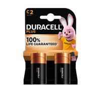 Duracell Plus C/LR14/MN1400 Pilas Alcalinas (2 unidades)