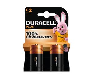 Duracell Plus C/LR14/MN1400 Pilas Alcalinas (2 unidades)