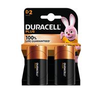 Duracell plus D/LR20/MN1300 Pilas Alcalinas (2 unidades)