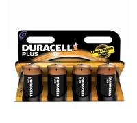 Duracell Plus - Pilas D/LR20 1,5 V - Dx4 [importado de Reino Unido]