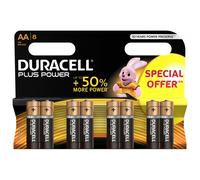 Duracell Plus Power Promotion Pack - Pack de 8 pilas AA