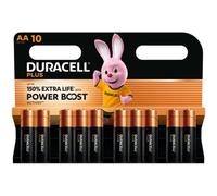 Duracell Plus Power Boost Mignon (AA) batería Alcalino Manganeso 1.5 V 10 Pieza(s)