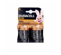 Duracell Plus Power Lr20/Mn1300 Batteries Pack X 2 Un