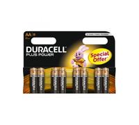 Duracell - plus power pila alcalina aa lr6 blister*8