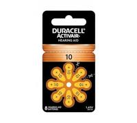 Duracell Pilas para audífonos Activair Hearing Tamaño 10 Pack 120 (20x6)