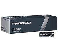Duracell Procell CR123 Batería Litio, 3V Pack de 10