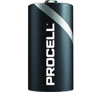 Duracell Procell LR20 Batería Alcalina, 1.5V, Tamaño D, Pack de 10