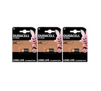 Duracell PX28L A544 2CR11108 con litio (3 blísters de 1 batería) 3 pilas
