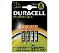 Duracell Rechargeable Plus AAA - Batería/Pila Recargable (Universal, -10-50 °C, 5-30 °C, AAA, Níquel Metal hidruro, Verde)