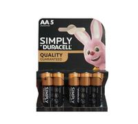 DURACELL SIMPLY AA B5 STILO MN1500 ALKALINA