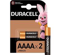 Duracell Specialty, Pilas alcalinas AAAA, Pack 2 baterías