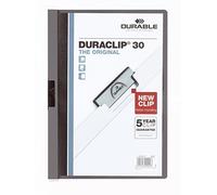 DURACLIP 30 A4 Clip Folder Holds Up-to 30 Sheets of A4 Paper Robust Metal Sp