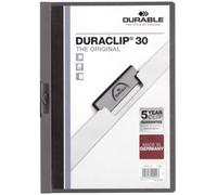 DURACLIP 30 A4 Clip Folder Holds Up-to 30 Sheets of A4 Paper Robust Metal Sp