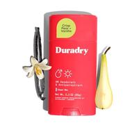 Duradry Desodorante antitranspirante de fuerza clínica para mujeres y hombres, fórmula limpia con ingredientes naturales para protección contra el olor y el sudor excesivo, cielo claro (pera crujiente