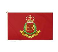 DuraFlag Bandera de cortesía de la policía militar real de 20 x 12 pulgadas, calidad premium con cuerda y costuras reforzadas de palanca, 50 x 30 cm, bandera del cuerpo de policía del ejército