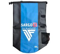 DURAFLOT Mochila Estanca Sargox Waterproof 2 - 50L | Petate Impermeable con Respaldo y Portacañas, Flotante y Resistente al Salitre | Ideal para Pesca, Playa y Kayak
