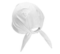 Durag - Bandana de algodón con diseño de calavera para motociclista, con cordones en la espalda, estilo Patka