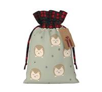 DURAGS Bolsa de regalo con cordón ajustable para muchos erizos, ideal para ocasiones especiales