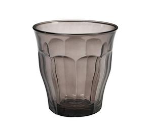 DURALEX 1027sr06 Picardie - Juego de 6 Vasos Vidrio Gris 8,5 cm