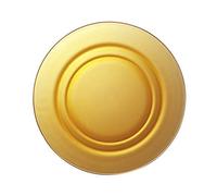 Duralex 3011DF06D1111 Lys Vermeil - Platos hondos (cristal, 23 cm, 6 unidades), color ámbar