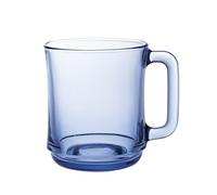 Duralex 4018BR06 Lote 6 Tazas Vidrio LYS 8 x 8 x 10 cm, Azul Marino
