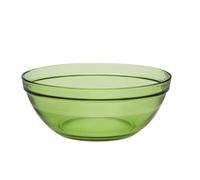 Duralex Collection Le Gigogne|Ensaladera de cristal |Cristal ultra resistente a los arañazos, compatible con microondas y lavavajillas, Made in France (17 cm - 97 cl, Verde)