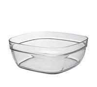 Duralex Cuadrado apilables de Cristal Cocina/Ingredientes Cuenco ? 23 cm ? Pack de 1