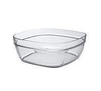 Duralex Cuadrado apilables de Cristal Cocina/Ingredientes Cuenco ? 23 cm ? Pack de 1