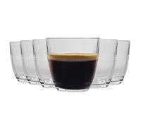 Duralex Gigogne - Juego de Vasos Bajos para Agua o Zumo - 160 ml - Pack de 12