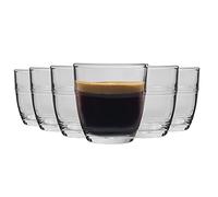 Duralex Gigogne - Juego de Vasos pequeños para café o Licor - 90 ml - Pack de 12
