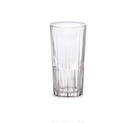 Duralex Jazz 1080AB06A0111 - Juego de 6 vasos altos (170 ml), transparente